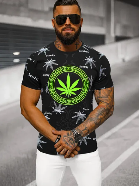 Fashion Herren T-shirt O/T139/3Z Herren T-shirts Mit Print