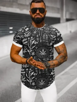 Discount Herren T-shirt O/P1347 Herren T-shirts Mit Print