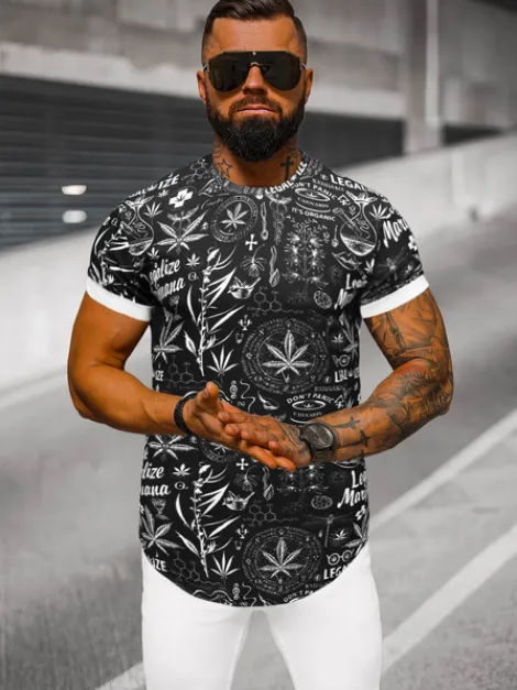 Discount Herren T-shirt O/P1347 Herren T-shirts Mit Print