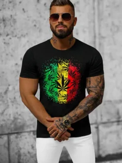 Hot Herren T-shirt O/T138/3Z Herren T-shirts Mit Print