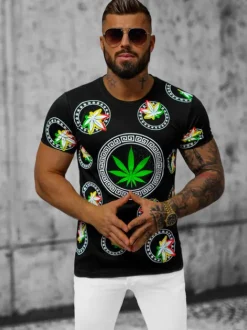 Hot Herren T-shirt O/T135/3 Herren T-shirts Mit Print