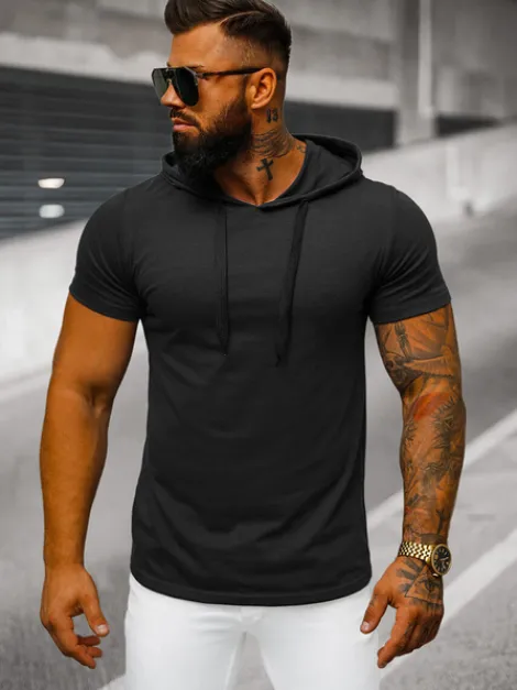 Outlet Herren T-shirt JS/8T89/3 Herren T-shirts Mit Kapuze | T-shirts Ohne Print