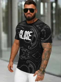 Outlet Herren T-shirt O/MPO3470 Herren T-shirts Mit Print