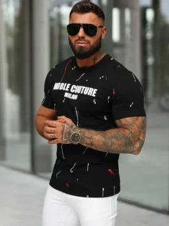 Best Herren T-shirt O/MPO3443 Herren T-shirts Mit Print