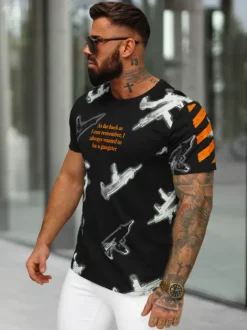 Best Herren T-shirt O/MPO3471 Herren T-shirts Mit Print