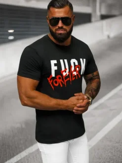Best Herren T-shirt O/T1267/3 Herren T-shirts Mit Print
