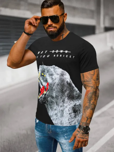 Outlet Herren T-shirt O/T127/3Z Herren T-shirts Mit Print