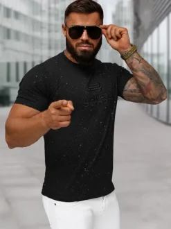 Clearance Herren T-shirt O/QQ1389 Herren T-shirts Mit Print