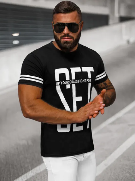 Fashion Herren T-shirt O/8T1275/3 Herren T-shirts Mit Print