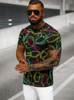 Discount Herren T-shirt O/T1272/3 Herren T-shirts Mit Print