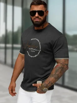 Clearance Herren T-shirt O/QQ1535 Herren T-shirts Mit Print