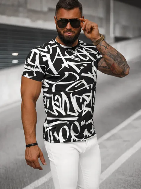 Outlet Herren T-shirt JS/8T1200/3 Herren T-shirts Mit Print