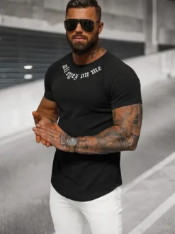 Clearance Herren T-shirt O/T7256 Herren T-shirts Mit Print
