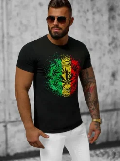 Hot Herren T-shirt O/T138/3Z Herren T-shirts Mit Print