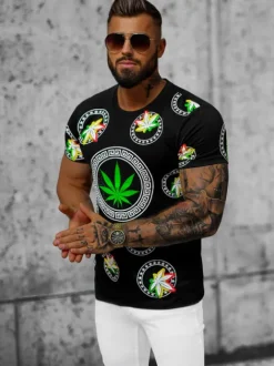 Hot Herren T-shirt O/T135/3 Herren T-shirts Mit Print