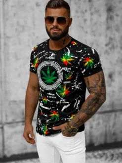 Hot Herren T-shirt O/T131/3 Herren T-shirts Mit Print