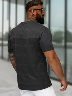 Outlet Herren T-shirt O/QQ1568 Herren T-shirts Mit Print