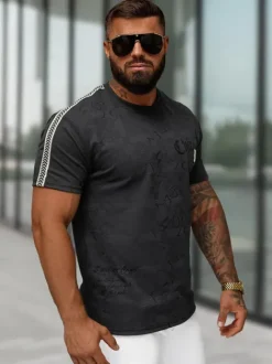 Best Herren T-shirt O/QQ1550 Herren T-shirts Mit Print