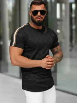 Best Herren T-shirt O/QS11621 Herren T-shirts Mit Print