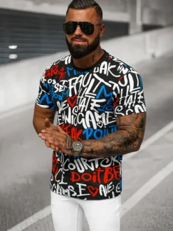Sale Herren T-shirt O/T1271/3 Herren T-shirts Mit Print