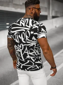 Outlet Herren T-shirt JS/8T1200/3 Herren T-shirts Mit Print
