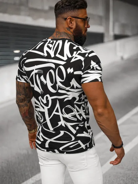 Outlet Herren T-shirt JS/8T1200/3 Herren T-shirts Mit Print
