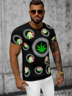 Hot Herren T-shirt O/T135/3 Herren T-shirts Mit Print
