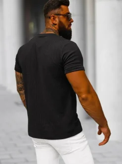 Fashion Herren T-shirt O/7766T Herren T-shirts Ohne Print