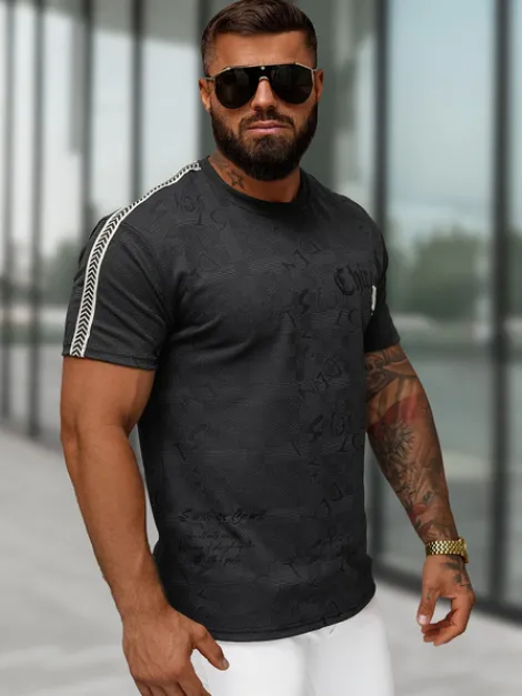 Best Herren T-shirt O/QQ1550 Herren T-shirts Mit Print