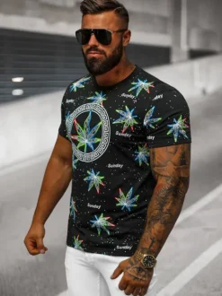 Outlet Herren T-shirt O/T136/3Z Herren T-shirts Mit Print