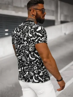 Best Herren T-shirt JS/8T1205/3 Herren T-shirts Mit Print