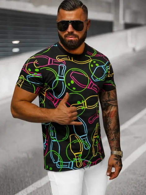 Discount Herren T-shirt O/T1272/3 Herren T-shirts Mit Print