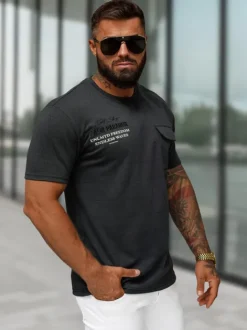 Clearance Herren T-shirt O/QQ1530 Herren T-shirts Mit Print