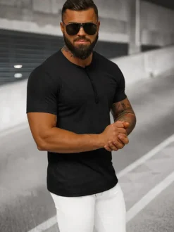 Outlet Herren T-shirt O/L1453 Herren T-shirts Ohne Print