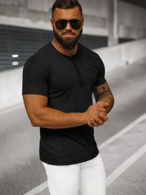 Outlet Herren T-shirt O/L1453 Herren T-shirts Ohne Print