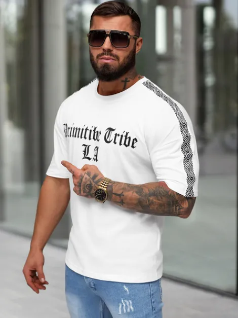 Clearance Herren T-shirt JS/8B1380/1 Herren T-shirts Mit Print