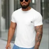 Clearance Herren T-shirt O/QQ1387 Herren T-shirts Mit Print