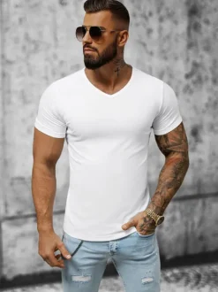 Outlet Herren T-shirt JS/712007Z Herren T-shirts Ohne Print