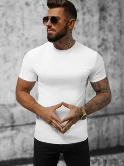 Best Herren T-Shirt NB/MT3001 Herren T-shirts Ohne Print