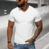 Fashion Herren T-Shirt NB/MT3099 Herren T-shirts Mit V-ausschnitt | T-shirts Ohne Print