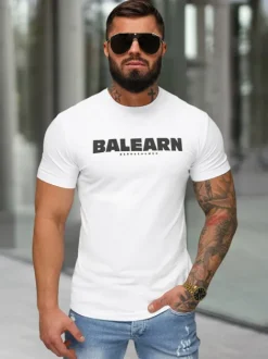 Best Herren T-shirt NB/MT3135 Herren T-shirts Mit Print