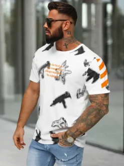 Clearance Herren T-shirt O/MPO3471 Herren T-shirts Mit Print