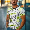 Fashion Herren T-shirt JS/8T1210/1Z Herren T-shirts Mit Print