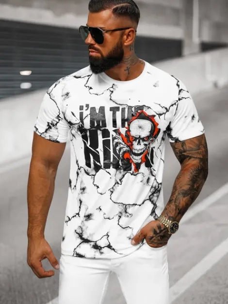 Discount Herren T-shirt JS/Y70028Z Herren T-shirts Mit Print