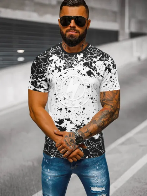 Outlet Herren T-shirt JS/S013/1Z Herren T-shirts Mit Print