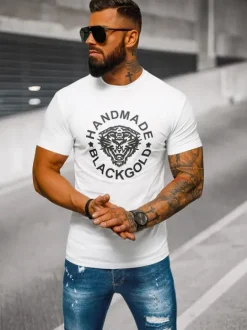 Discount Herren T-shirt NB/MT3019Z Herren T-shirts Mit Print