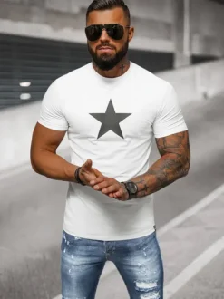 Best Herren T-shirt NB/MT3067 Herren T-shirts Mit Print