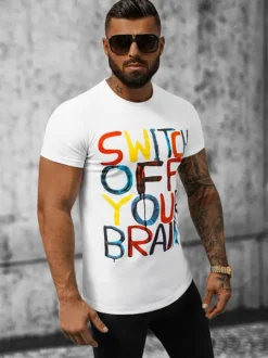 Clearance Herren T-shirt O/T125/1Z Herren T-shirts Mit Print