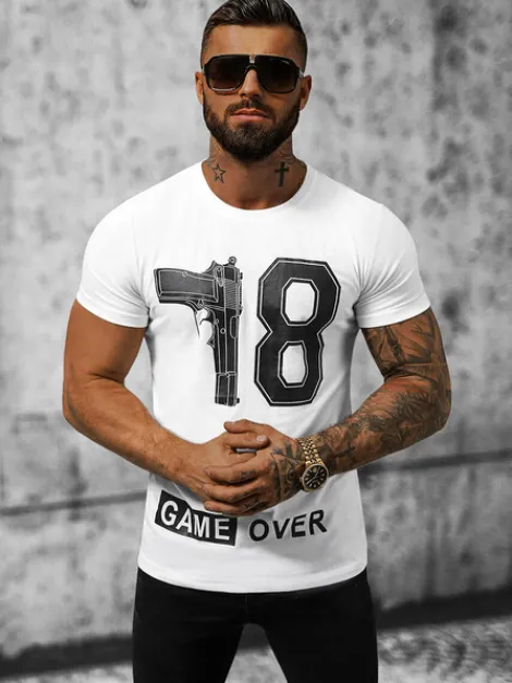 Clearance Herren T-shirt O/T123/1Z Herren T-shirts Mit Print