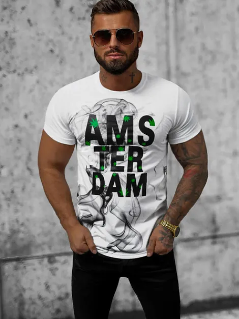 Clearance Herren T-shirt O/T128/1Z Herren T-shirts Mit Print